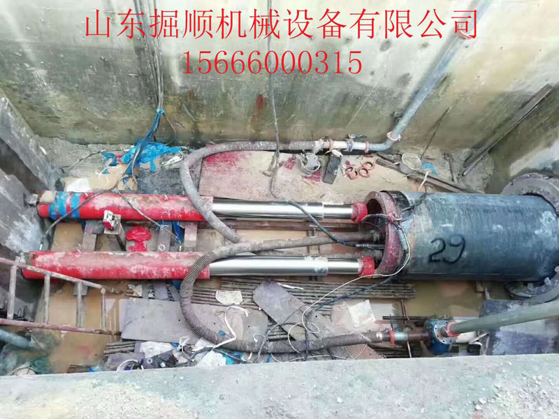 河南液壓頂管設備施工工程